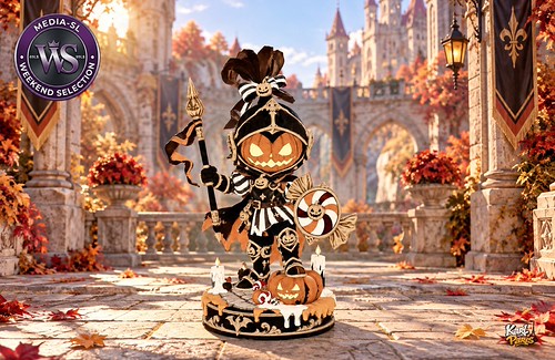 Pumpkin Paladin – Halloween Knight Statue and Fantasy Decor | by mediasl_feed
