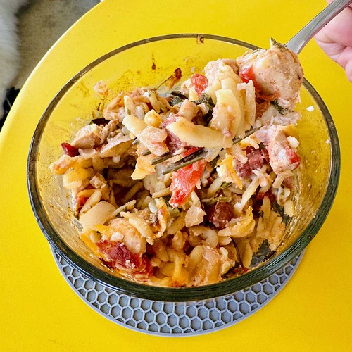 Chicken Chorizo Pasta Bowls