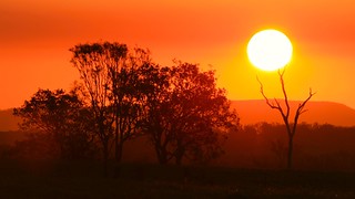 Flickr photo: Burning Sky Over Mt Forbes