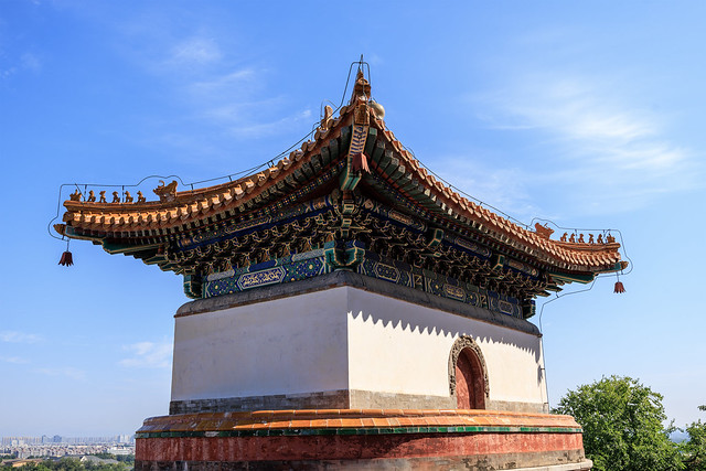 Summer Palace travel photography showing imperial architecture, Kunming Lake, and traditional Chinese garden design - Beijing Summer place