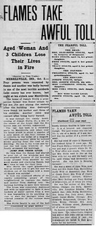 2026-09-20. 1914-10-03. Flames Take Awful Toll, Lake County Times (Hammond, Ind.), 3 Oct. 1914