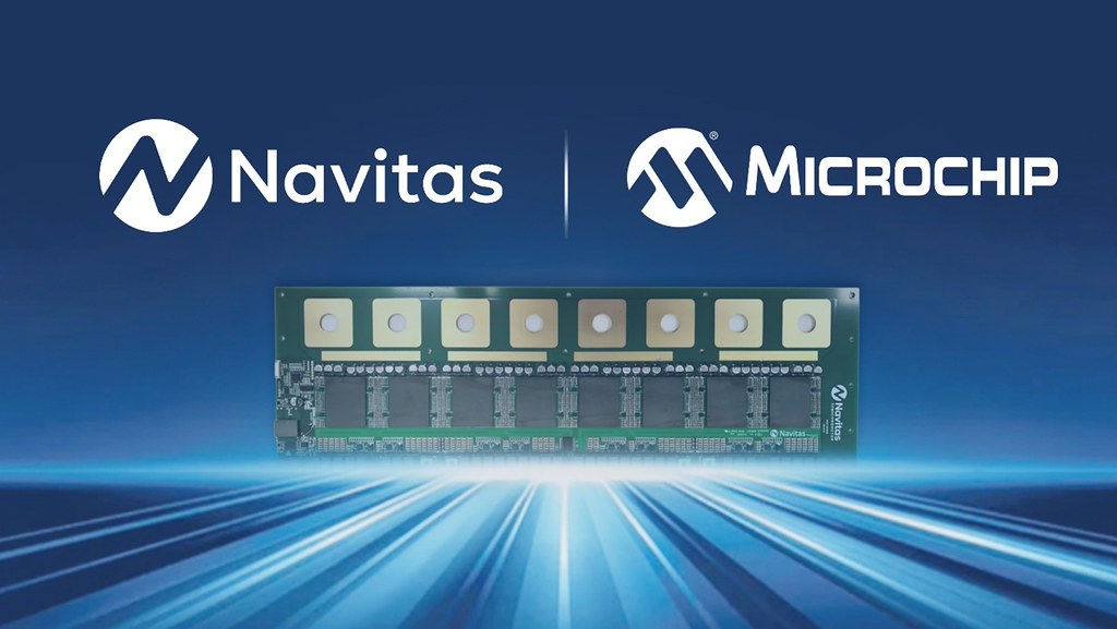 Microchip–Navitas hoàn thiện thiết kế nguồn 800V–6V cho rack AI