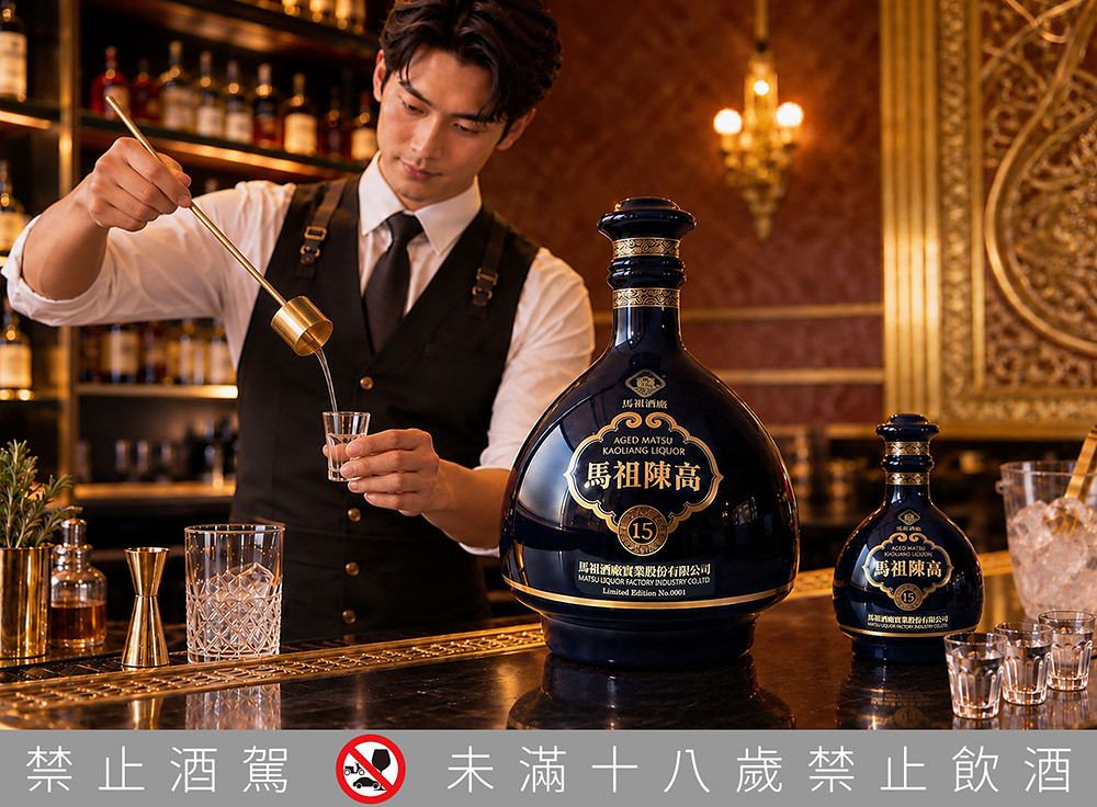 馬祖酒廠建廠70周年!首度島內外販售陳高15年7公升榮耀紀念酒 1 taisun 260922-1