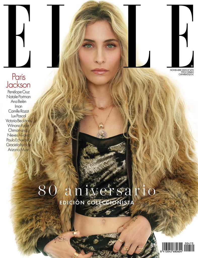 Paris Jackson na capa da ELLE España