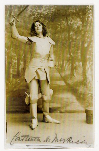 Autographed Photograph of Countess Markievicz as Joan of Arc