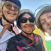 les dames font du vélo