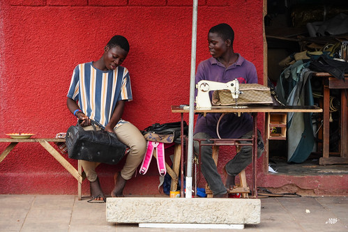 Tailor in Ouidah