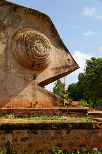 Chameleon Temple for Vodoun, Abomey, Benin