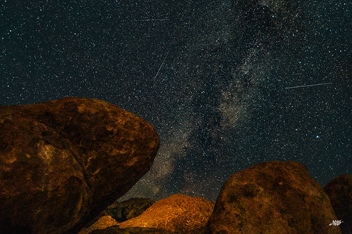Perseid Meteor Shower, Alabama Hills