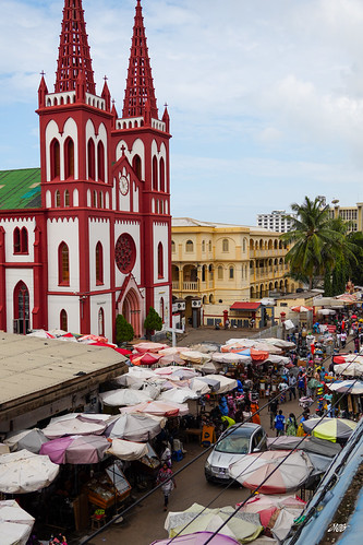Lomé Cathedral and Grand Marché
