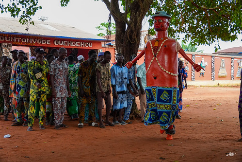 Gelede masked dance