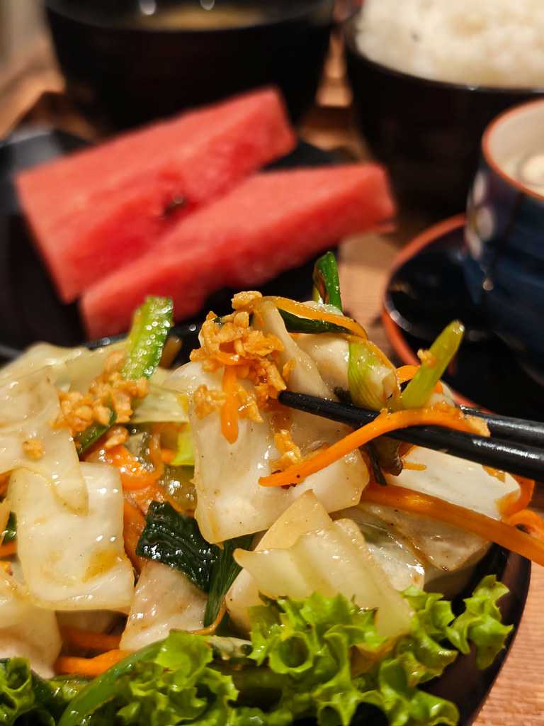 炙烤豚角煮套餐 Yaki Kakuni setto rm$22 @ 新壽司 Shin Zushi USJ10