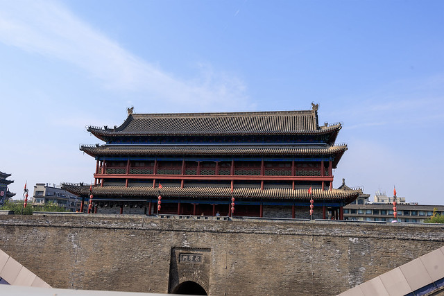 Xi'an travel photography featuring the City Wall, Drum and Bell Towers, and the Terracotta Army - Xi'an City Wall