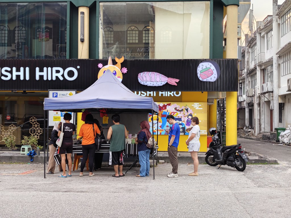 @ Nasi Lemak stall in front of Sushi Hiro USJ10