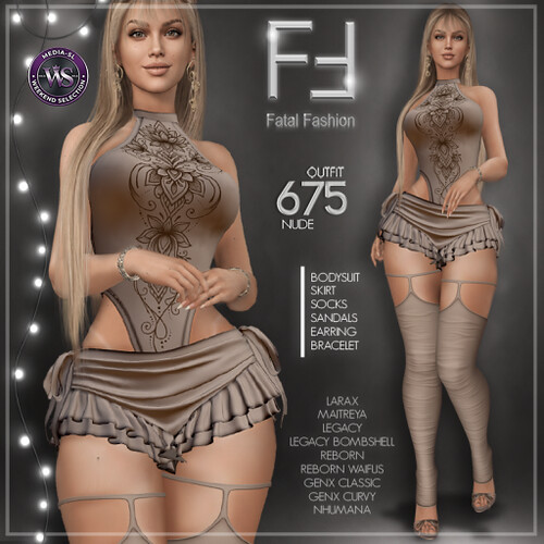 99L Fatal Fashion – Outfit 675 – NUDE | by mediasl_feed