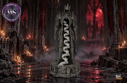 The Hollow Ascendant – Gothic Halloween Statue | by mediasl_feed