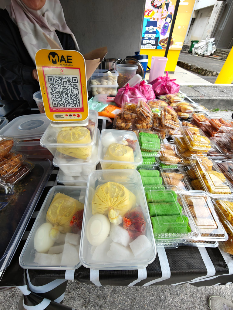 @ Nasi Lemak stall in front of Sushi Hiro USJ10