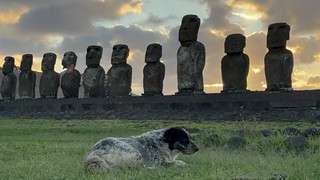 Sunrise or sunset photo of Isla de Pascua