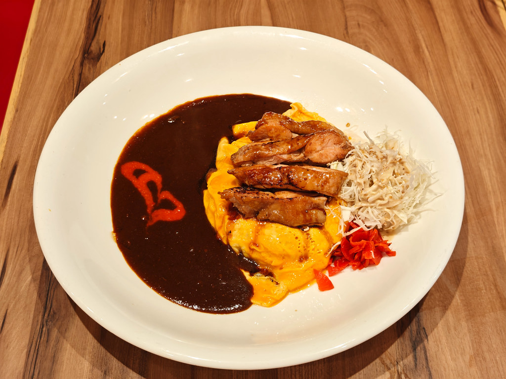 照燒雞肉煎蛋咖哩飯 Teriyaki Chicken Omelette Curry Rice Teriyaki Chicken Omelette Curry rm$25.90 @ Monster Curry in PJ One Utama