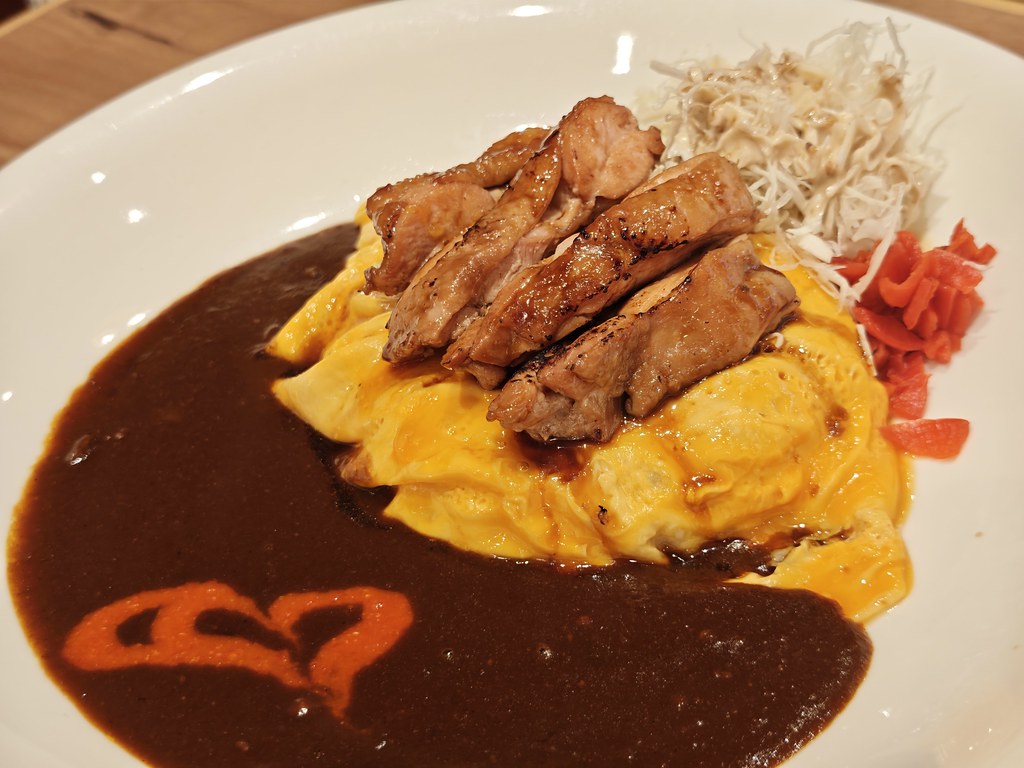 照燒雞肉煎蛋咖哩飯 Teriyaki Chicken Omelette Curry Rice Teriyaki Chicken Omelette Curry rm$25.90 @ Monster Curry in PJ One Utama