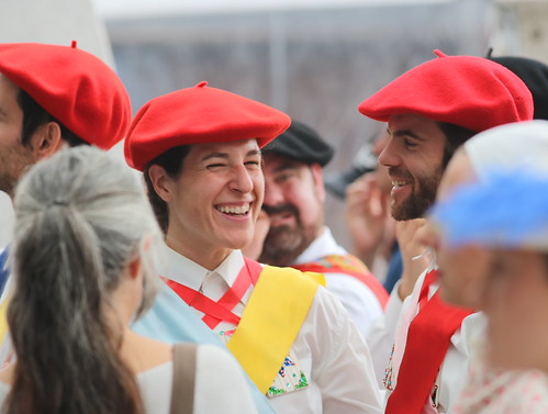 Añorgako Arkaitz dantza taldearen mendeurreneko ekitaldia. (Argazkia: Asier Gonzalez de San Pedro)