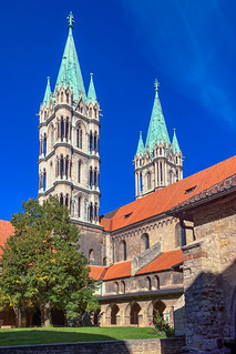 Naumburger Dom mit Türmen des Westchors