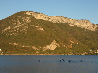 Flickr photo: Mont Veyrier from Annecy at Sunset, Haute-Savoie, France, 22 September 2026