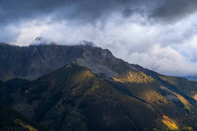 Yellow Mountain Clouds