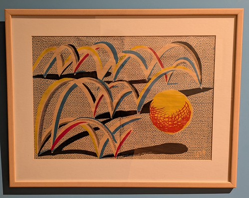 Hockney Painting, Cartwright Memorial Hall, Bradford