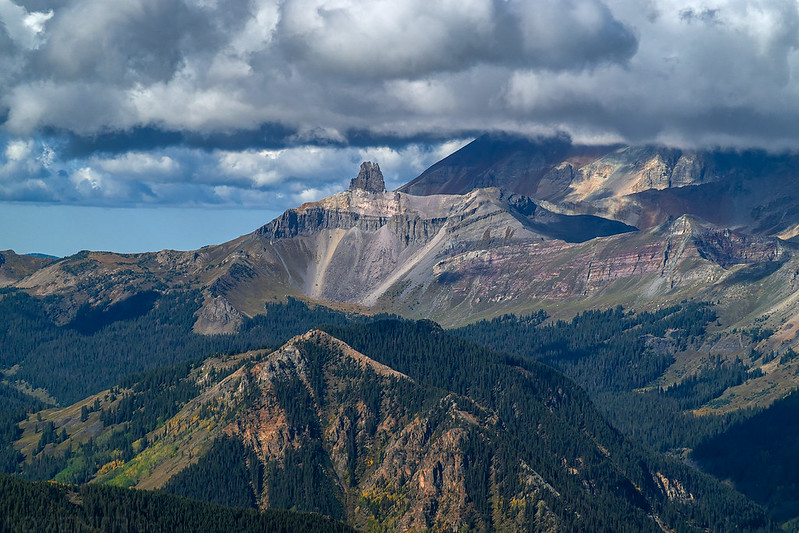 Lizard Head Under the Clouds