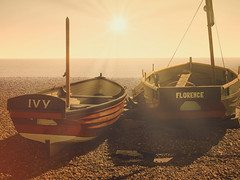 Two Boats On The Beach