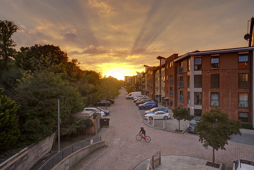 Sunset, Crawley, 28 September 2026
