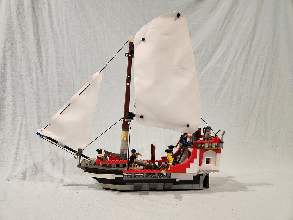 Coastal Sailing Craft 船 船舶 帆船 MOC] P3t3r V0n D4nz1g's sail boat and ship MOCs - Pirate MOCs