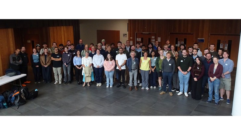 A group photo taken on the second day of the UK / Ireland Astrophysics Transients Meeting 2026.