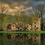 Can Biel, masia fortificada.