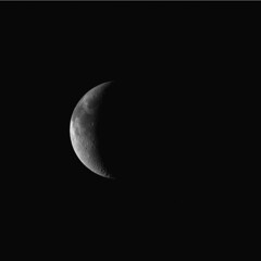 Juice NavCam image of the Moon during Earth flyby