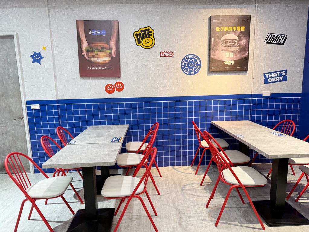 [桃園美食]夜堡-桃園店|營業至凌晨2:30的潮風美式漢堡與暖胃鍋燒意麵宵夜~桃園夜貓子好去處 @VIVIYU小世界