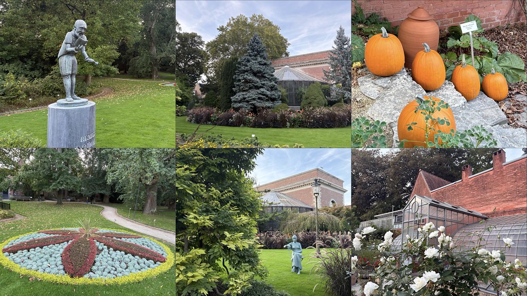 El espectacular Jardín Botánico de Lovaina en silla de ruedas Jardín Botánico - Montaje