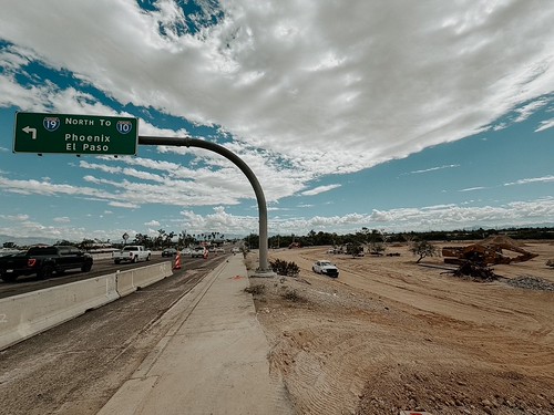 I -19 Irvington Road Interchange Improvements project September 2026 progress
