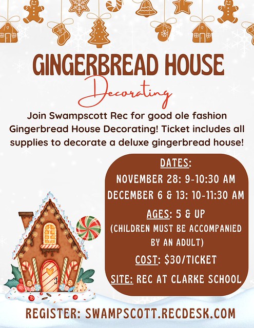 2026 Gingerbread House Decorating - 1