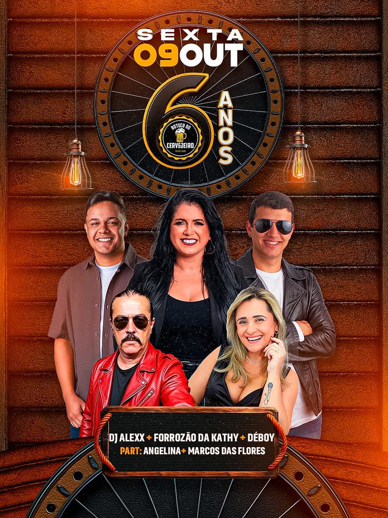 6 Anos Boteco Cervejeiro - Sexta