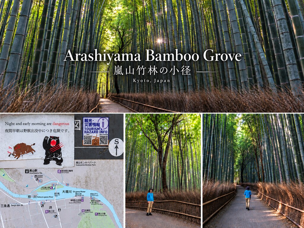 Arashiyama Bamboo Grove, Kyoto, Japan