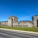 			<p><a href="https://www.flickr.com/people/fotos_by_findlay/">FotoFling Scotland</a> posted a photo:</p>
	
<p><a href="https://www.flickr.com/photos/fotos_by_findlay/55560365409/" title="Trim Castle, County Meath"><img src="https://live.staticflickr.com/65535/55560365409_7de4c4ee47_m.jpg" width="240" height="125" alt="Trim Castle, County Meath" /></a></p>

<p>Dominating the town of Trim beside the River Boyne, Trim Castle is the largest Anglo-Norman fortification in Ireland and one of the most impressive survivals from the Norman conquest of the country. <br />
<br />
After Henry II granted the Kingdom of Meath to the Anglo-Norman lord Hugh de Lacy, de Lacy established a timber fortification at Trim. It was destroyed in 1172 by Rory O’Connor, the last High King of Ireland, and construction of the great stone castle began the following year. Building and enlargement continued under de Lacy and his successors for around 30 years, with the complex essentially completed by about 1220. <br />
<br />
At its heart is the extraordinary three-storey, 20-sided keep, whose cruciform plan makes it one of the most distinctive medieval keeps in Ireland. The stronghold was further protected by an extensive curtain wall, ditch and water-filled moat. The enclosed castle grounds cover approximately 1.5 hectares. <br />
<br />
Trim is sometimes known as King John’s Castle, although there is a splendid wrinkle to that association: when King John visited Trim, tradition records that he preferred to stay in a tent on the opposite side of the river rather than sleep in the castle. Richard II visited in 1399, and Prince Hal — the future Henry V — was subsequently held at Trim as a prisoner. <br />
<br />
Today the castle is a National Monument in the care of the Irish state and remains one of the clearest demonstrations of Anglo-Norman power in late 12th- and early 13th-century Ireland.<br />
<br />
Trim Castle, Trim, County Meath, Ireland.</p>
