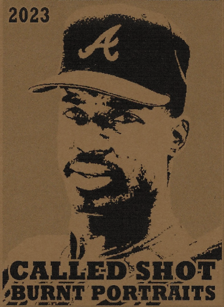 2023 Called Shot Burnt Portraits Brown - McGriff, Fred