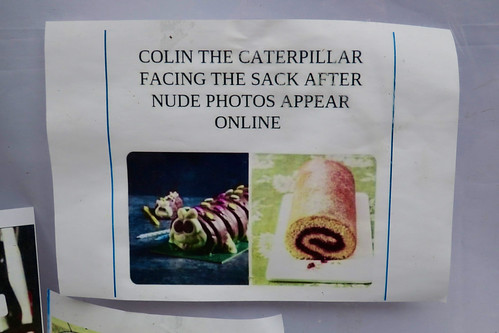 Colin the Caterpillar, London, UK