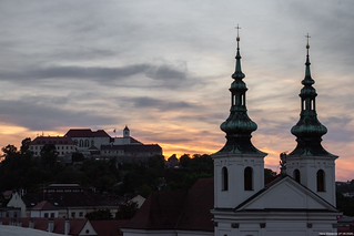 Flickr photo: Brno, zonsondergang