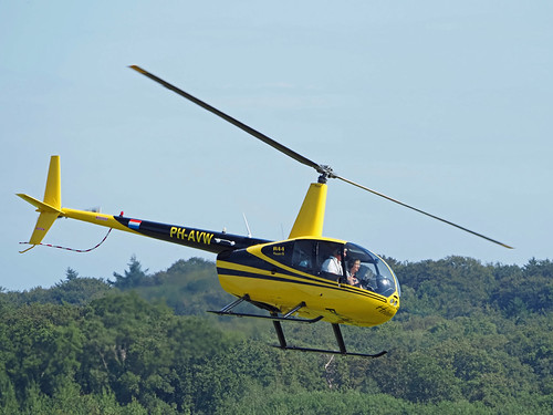 Helicopter PH-AVW takes of from airport Hilversum ( ehhv ) on 7-9-2024