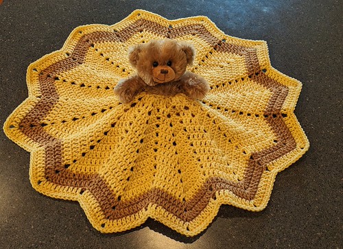 Fall Harvest Baby Lovey Yellow Fall Harvest Baby Lovey