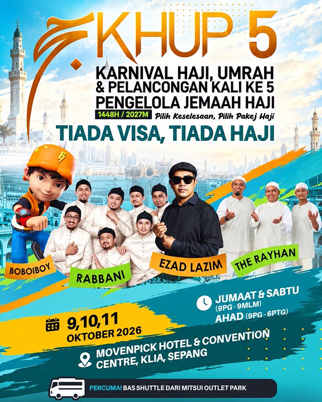 Karnival Haji Umrah & Pelancongan Tampilkan 34 Pengelola Berlesen