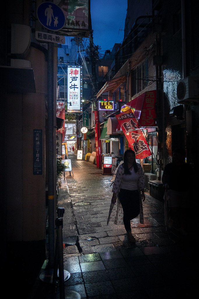 A night after the rain A night after the rain